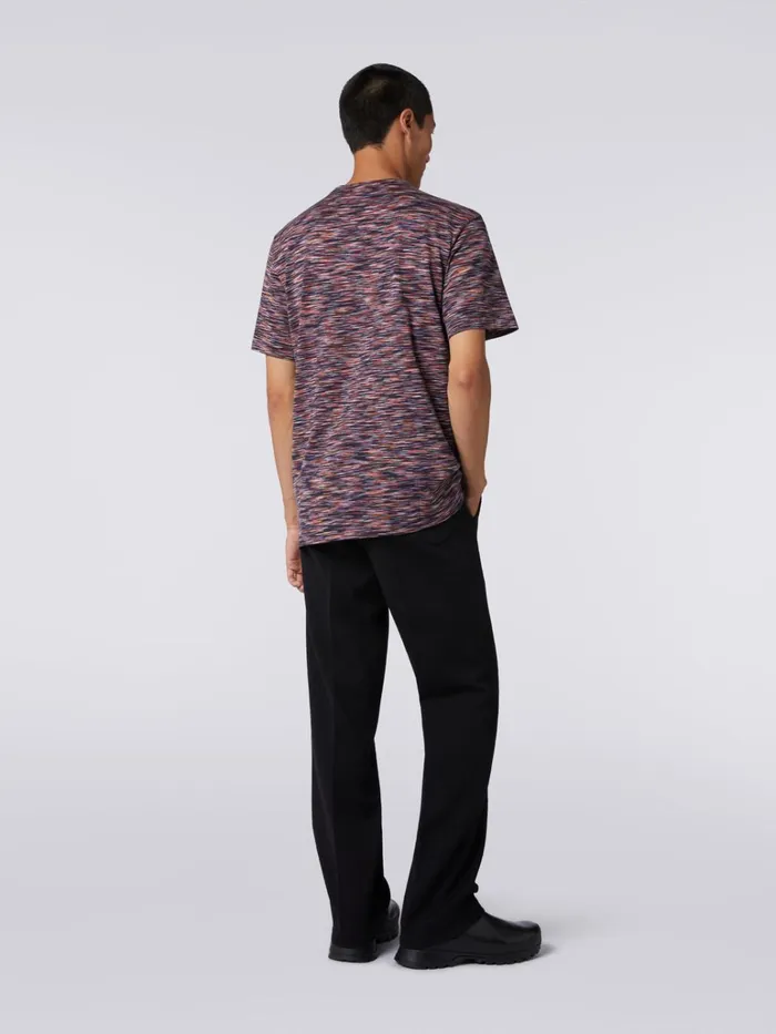 Men Wool Blend Chevron Trousers Black Missoni Trousers Men Wool Blend Chevron Trousers Black Missoni Trousers