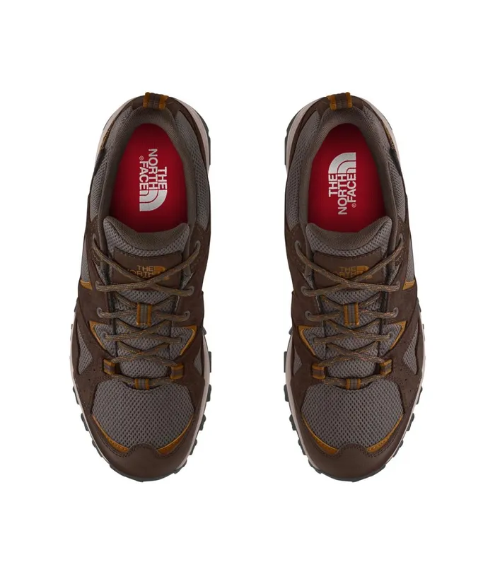 Mens The North Face Hiking Trail Edge WP Chocolate Brownmonks Robe Brown