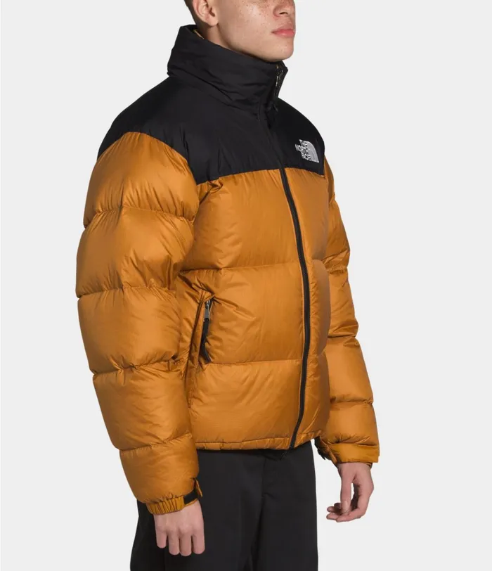 Mens The North Face Insulated and Down Jackets 1996 Retro Nuptse Jacket Timber Tan