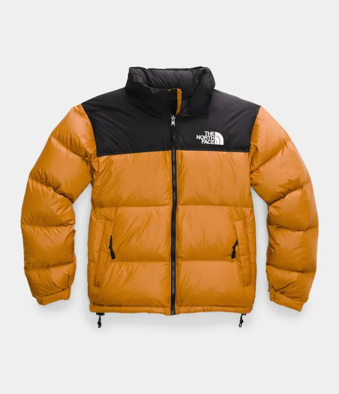 Mens The North Face Insulated and Down Jackets 1996 Retro Nuptse Jacket Timber Tan