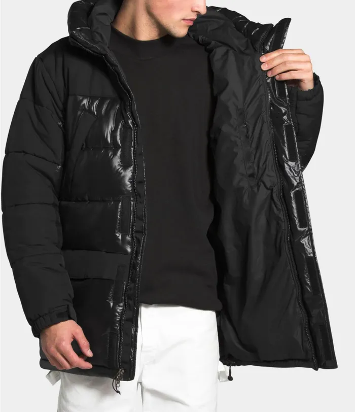 Mens The North Face Insulated and Down Jackets HMLYN Insulated Parka Tnf Black