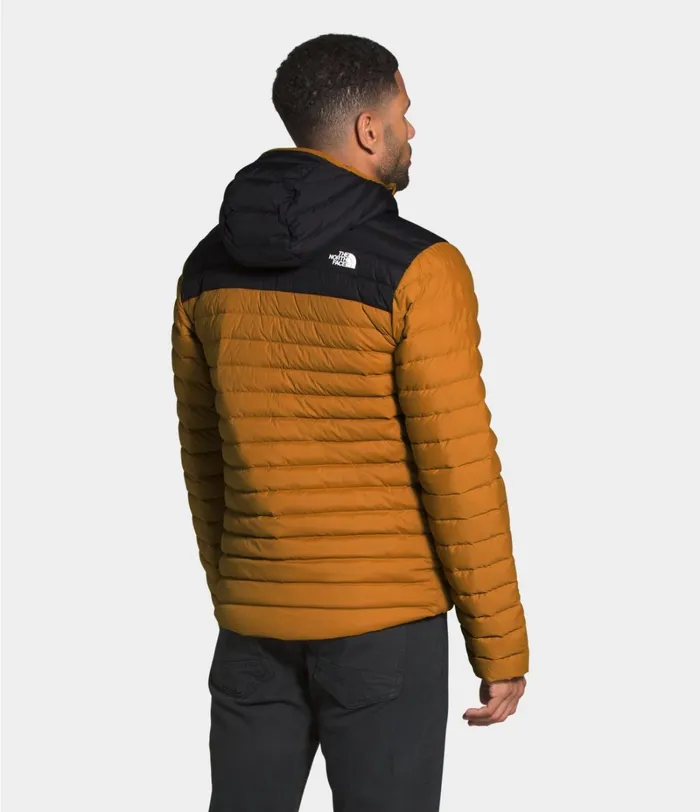 Mens The North Face Insulated and Down Jackets Stretch Down Hoodie Timber Tantnf Black