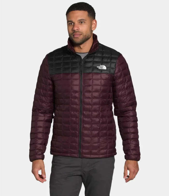 Mens The North Face Insulated and Down Jackets ThermoBall Eco Jacket Tnf Black Matteroot Brown Matte Mens The North Face Insulated and Down Jackets ThermoBall Eco Jacket Tnf Black Matteroot Brown Matte