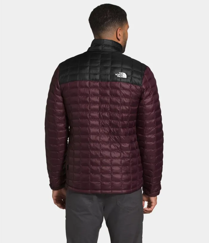 Mens The North Face Insulated and Down Jackets ThermoBall Eco Jacket Tnf Black Matteroot Brown Matte