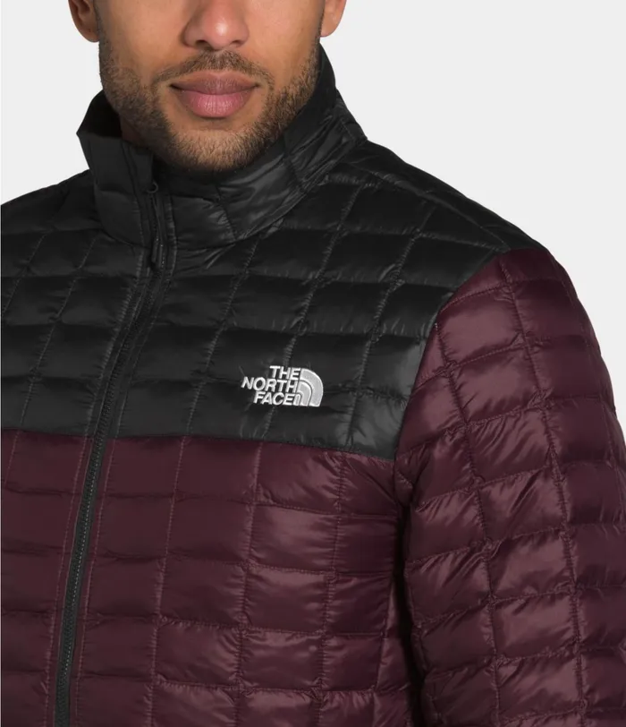 Mens The North Face Insulated and Down Jackets ThermoBall Eco Jacket Tnf Black Matteroot Brown Matte
