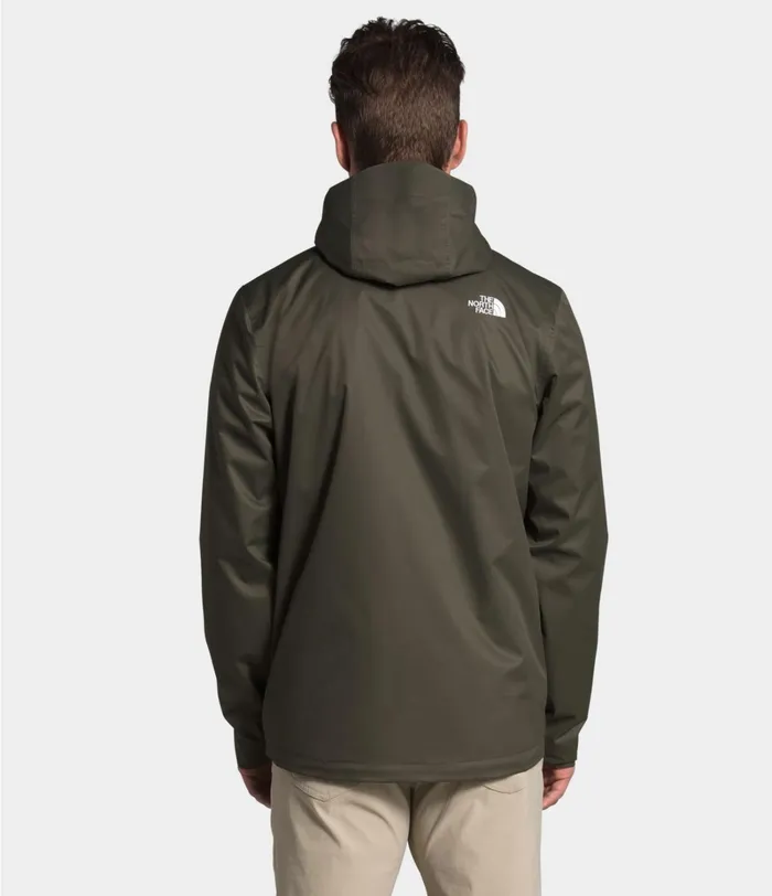 Mens The North Face Rainwear Arrowood Triclimate Jacket New Taupe Greenutility Brown