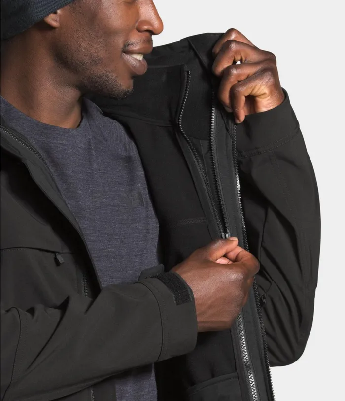 Mens The North Face Snow Apex Storm Peak Triclimate Jacket Tnf Black