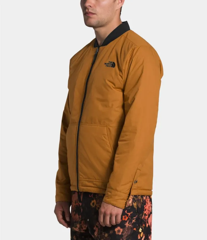 Mens The North Face Snow Jester Jacket Tnf Blacktimber Tan