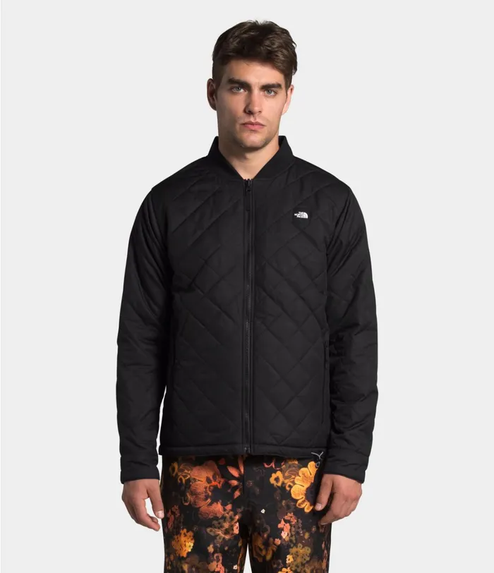 Mens The North Face Snow Jester Jacket Tnf Blacktimber Tan