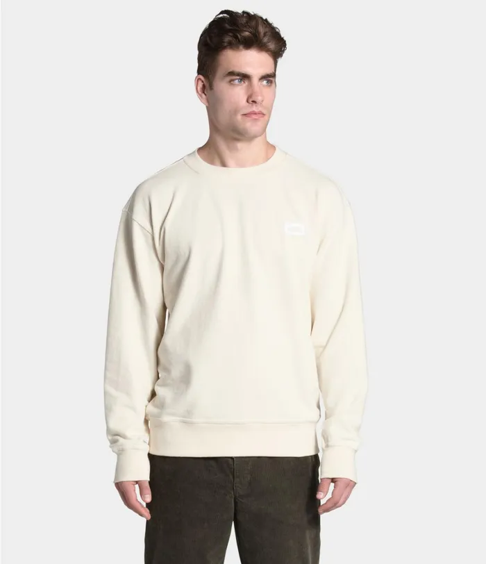 Mens The North Face TShirts Berkeley Crew Raw Undyed