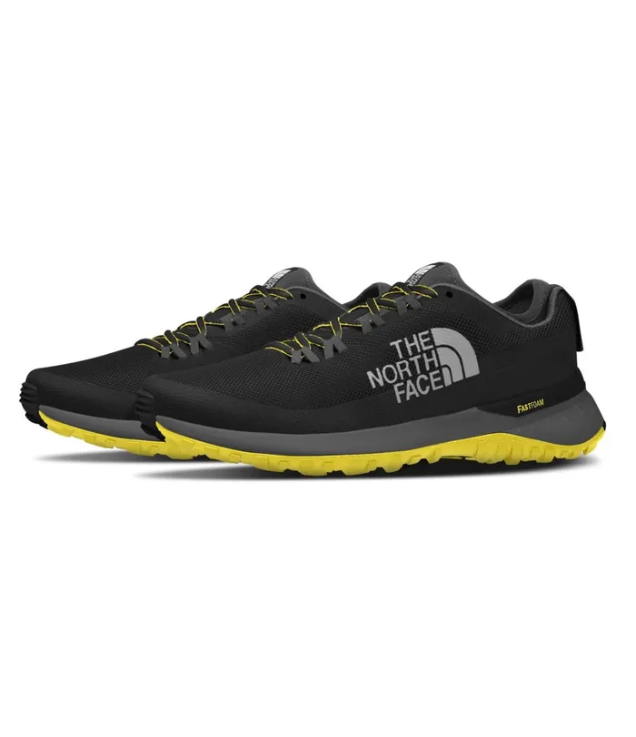 Mens The North Face Trail Running Ultra Traction Tnf Blackzinc Grey