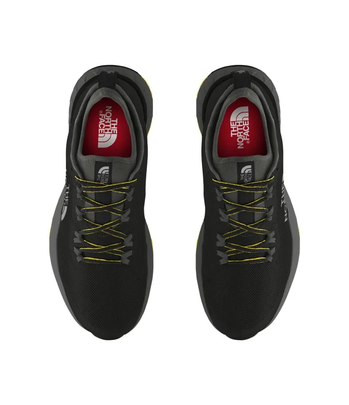 Mens The North Face Trail Running Ultra Traction Tnf Blackzinc Grey