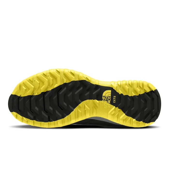 Mens The North Face Trail Running Ultra Traction Tnf Blackzinc Grey