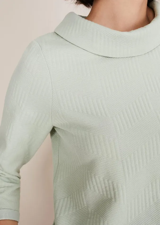 Mica Textured Top Sage Women Phase Eight Tops and TShirts
