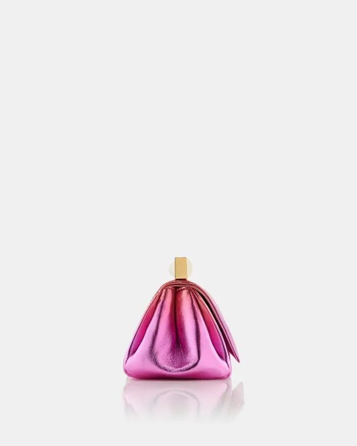 Mini Twist Clutch Fuchsia Women Aquazzura Mini Bags Mini Twist Clutch Fuchsia Women Aquazzura Mini Bags