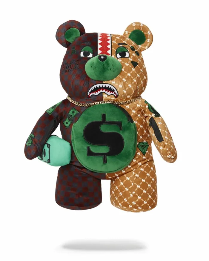 MONEY BEAR TEDDYBEAR BACKPACK PARIS VS FLORENCE Bags SPRAYGROUND