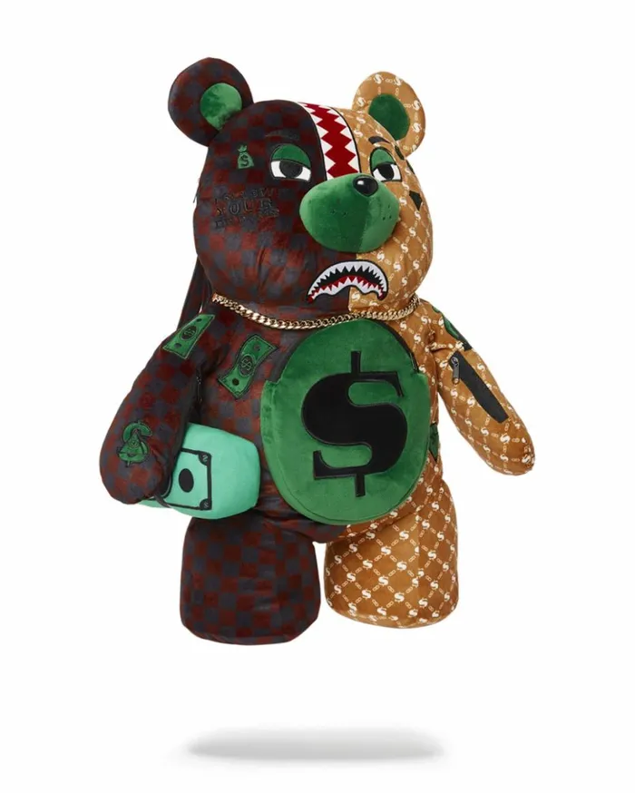 MONEY BEAR TEDDYBEAR BACKPACK PARIS VS FLORENCE Bags SPRAYGROUND