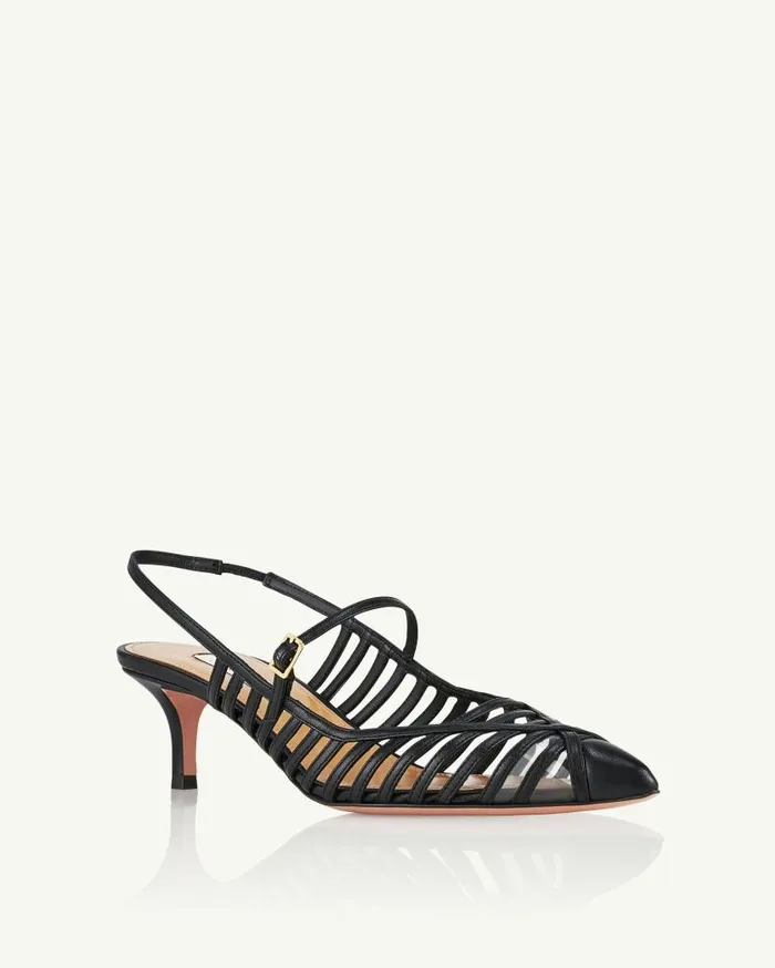 Moonlight Dancer Pump 50 Black Women Aquazzura Pumps