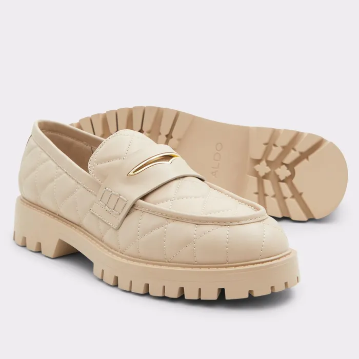 Moxy Light Beige Women ALDO Loafers and Oxfords