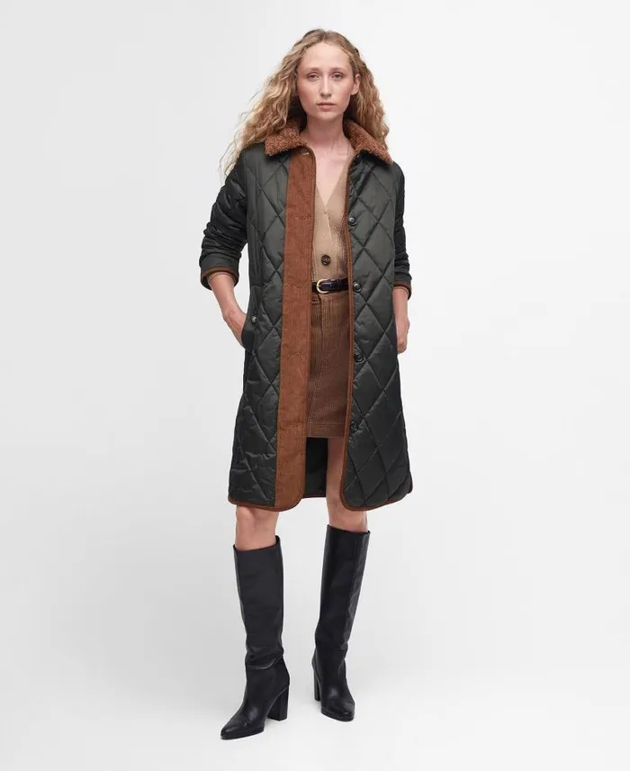 Mulgrave Quilted Jacket Sageclassic Women Barbour Quilted Jackets