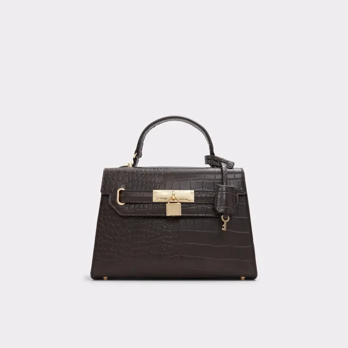 Muriax Dark Brown Women ALDO Top Handle Bags