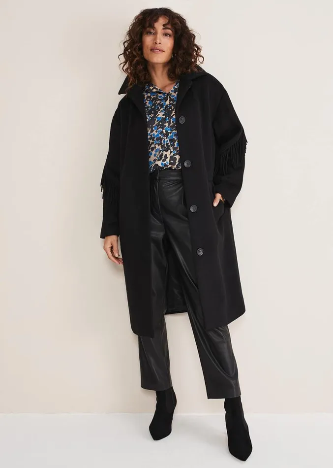 Nell Floral Shirt Blue Multi Women Phase Eight Shirts and Blouses