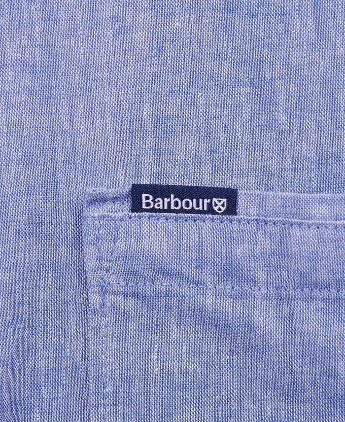 Nelson Regular ShortSleeved Shirt White Men Barbour Shirts