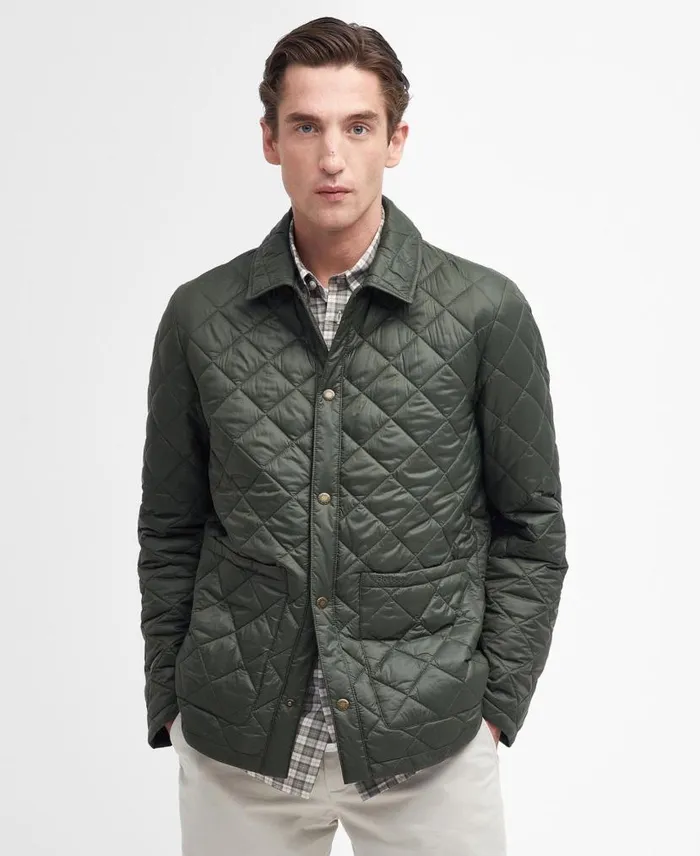 Newton Quilted Jacket Classic Navy Men Barbour Quilted Jackets
