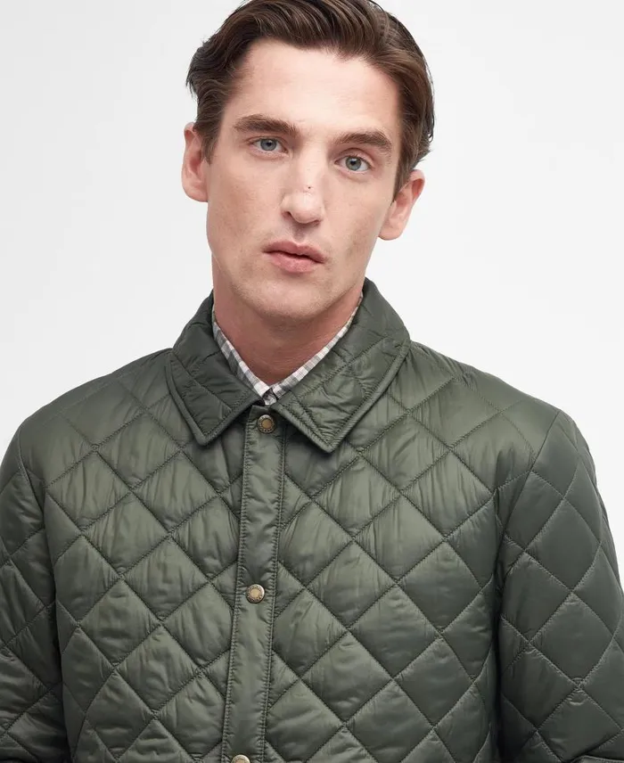 Newton Quilted Jacket Classic Navy Men Barbour Quilted Jackets