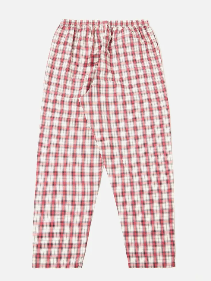 Nightwear Men Universal Works Universal Works Pyjama In Red Cotton Check