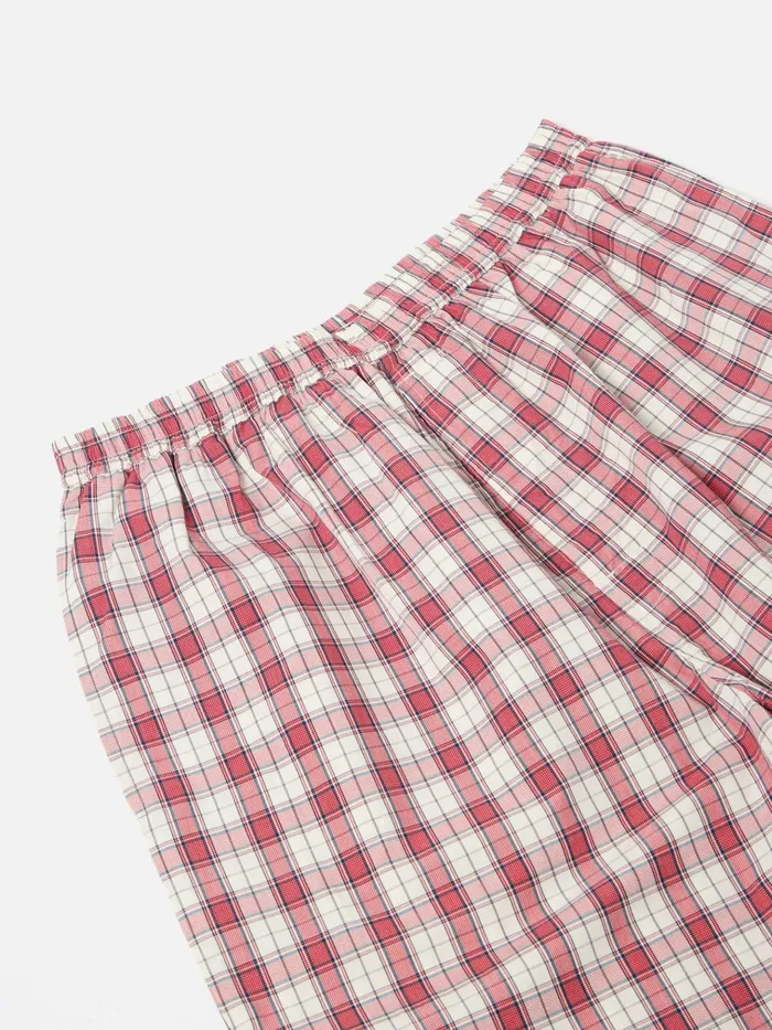 Nightwear Men Universal Works Universal Works Pyjama In Red Cotton Check