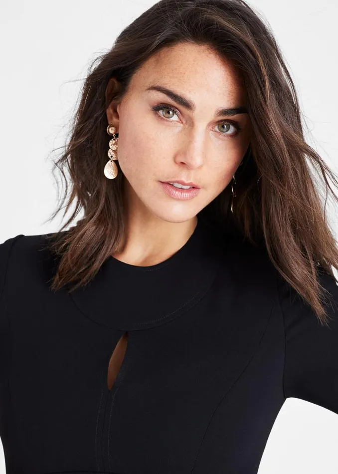 Nina City Suit Dress Black Women Phase Eight Dresses