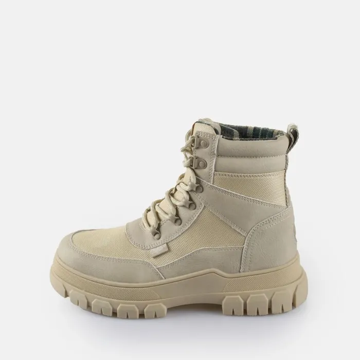 Nova Com Creme Buffalo Boots and AnkleBoots