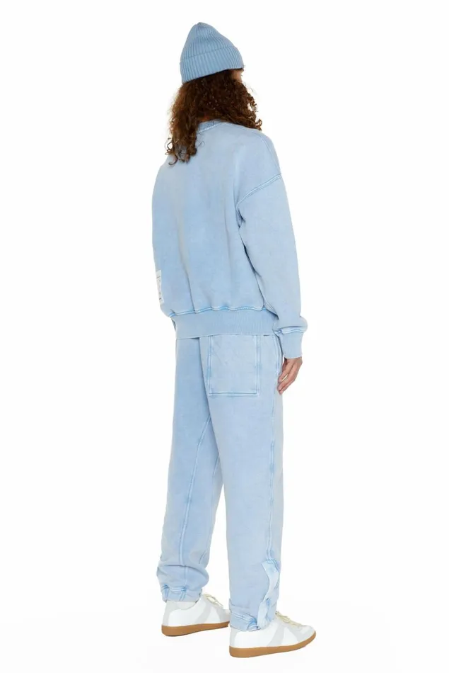 NTRLS Powder Blue Crew Neck Sweatshirt Stone Women Jaded London NTRLS Powder Blue Crew Neck Sweatshirt Stone Women Jaded London