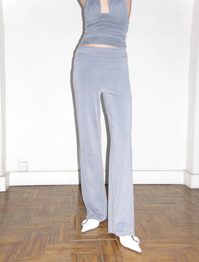 Octubre Grey Women Paloma Wool Trousers