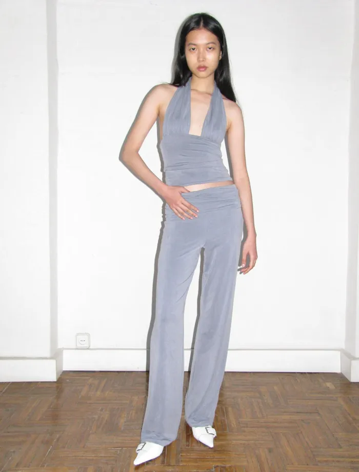Octubre Grey Women Paloma Wool Trousers