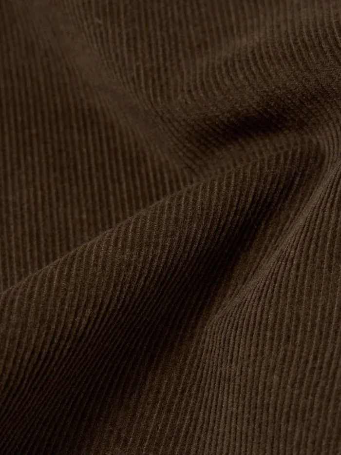 Overshirts Men Universal Works Universal Works Field Shirt In Brown Fine Cord