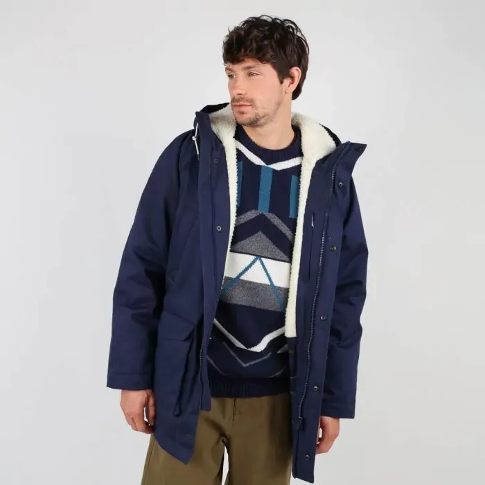 Oxbow Jacket Coat Men Parka Jacobsen 8211 Deep Marine