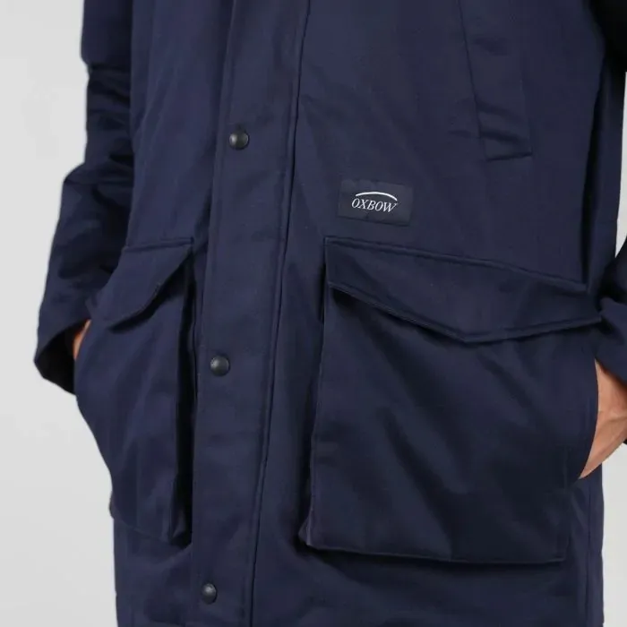 Oxbow Jacket Coat Men Parka Jacobsen 8211 Deep Marine