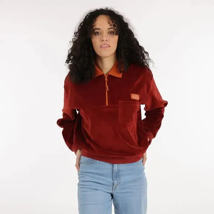 Oxbow Sweatshirt Women Sweatshirt Sabrina 8211 Grenat