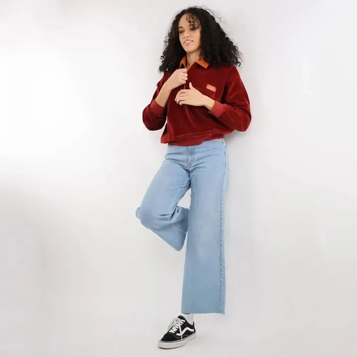 Oxbow Sweatshirt Women Sweatshirt Sabrina 8211 Grenat