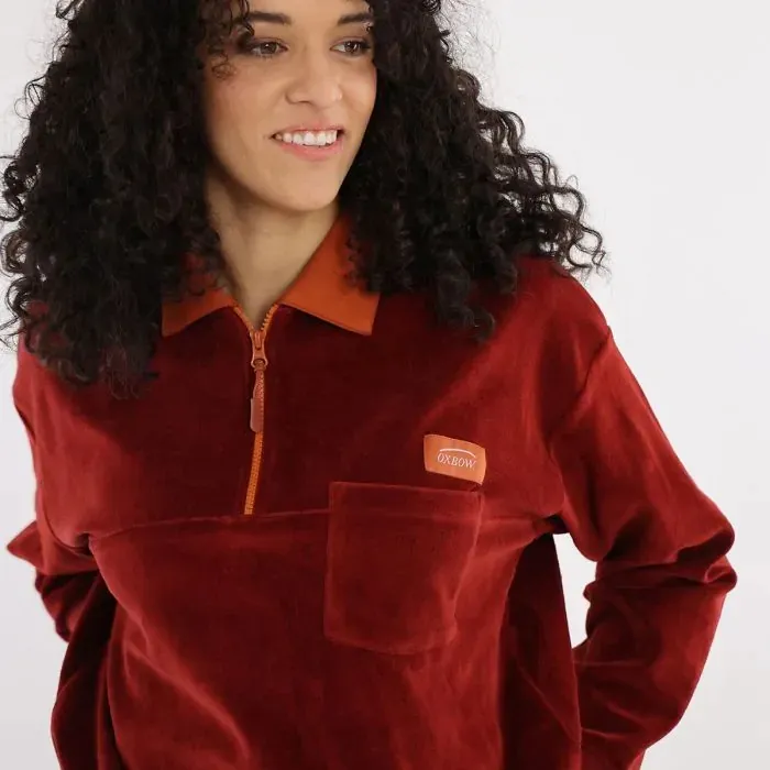 Oxbow Sweatshirt Women Sweatshirt Sabrina 8211 Grenat