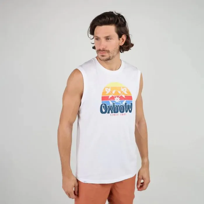 Oxbow TeeShirt Men Tank Top Tumua 8211 Blanc