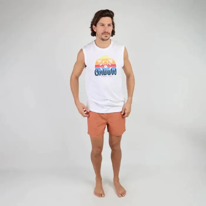 Oxbow TeeShirt Men Tank Top Tumua 8211 Blanc