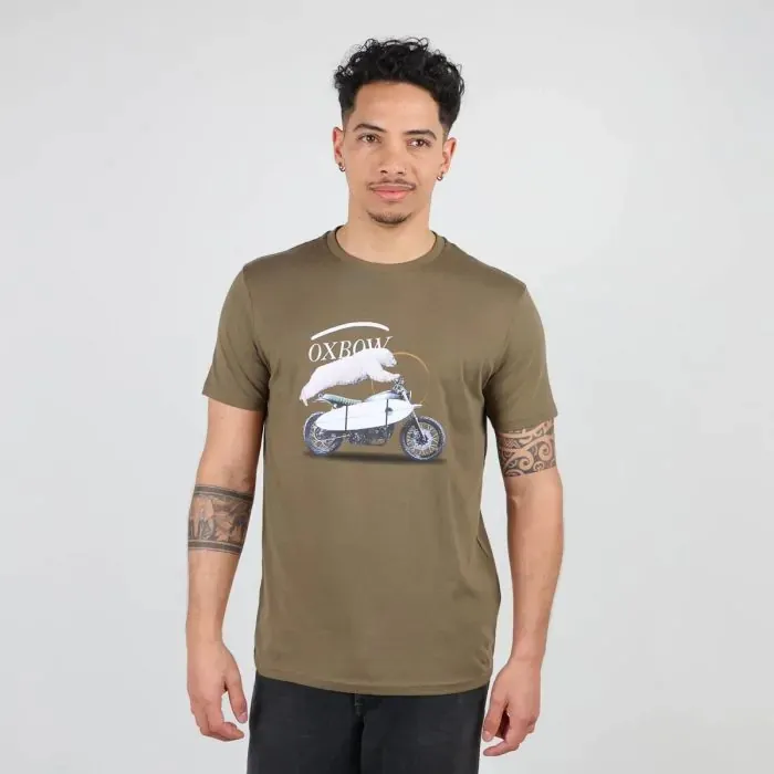 Oxbow TeeShirt Men TeeShirt Trail 8211 Kaki