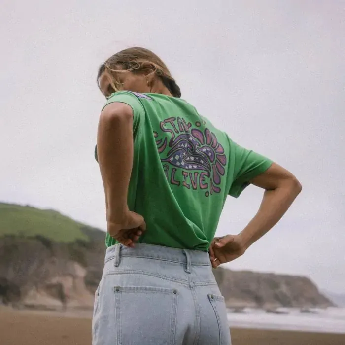 Oxbow TeeShirt Top Women TeeShirt Teglace 8211 Seaweed