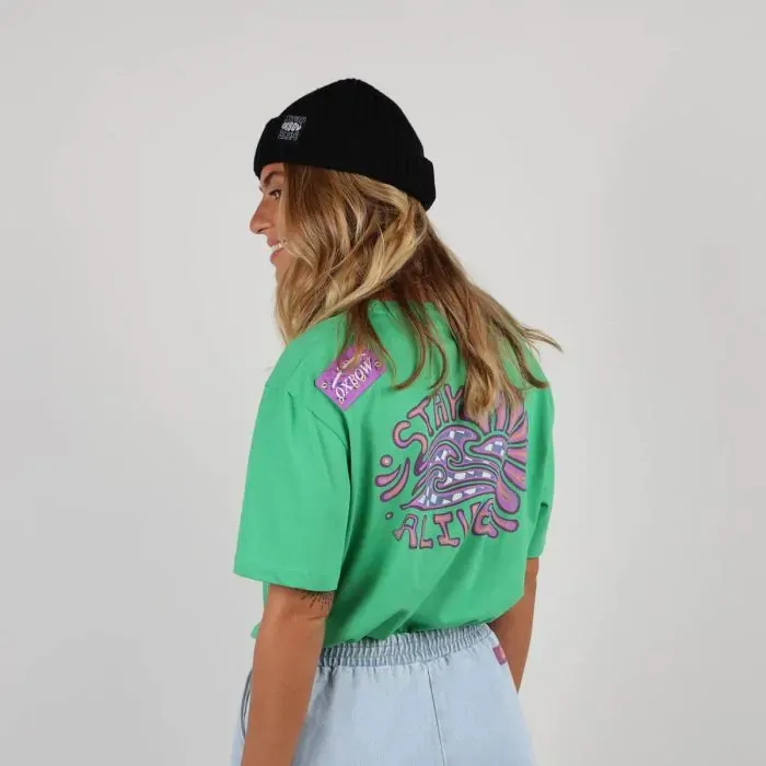 Oxbow TeeShirt Top Women TeeShirt Teglace 8211 Seaweed