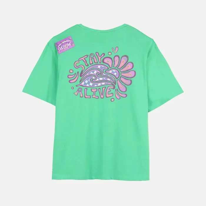 Oxbow TeeShirt Top Women TeeShirt Teglace 8211 Seaweed