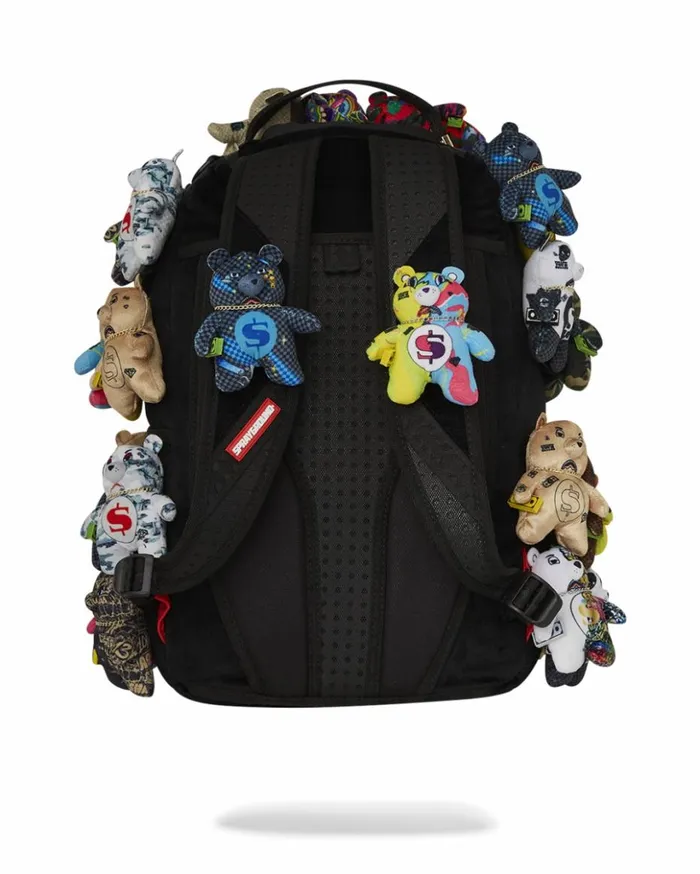 PACK OF BEARS REAL PLUSH BEARS RUNWAY PIECE BACKPACK 8211 SUPER EXCLUSIVE Bags SPRAYGROUND