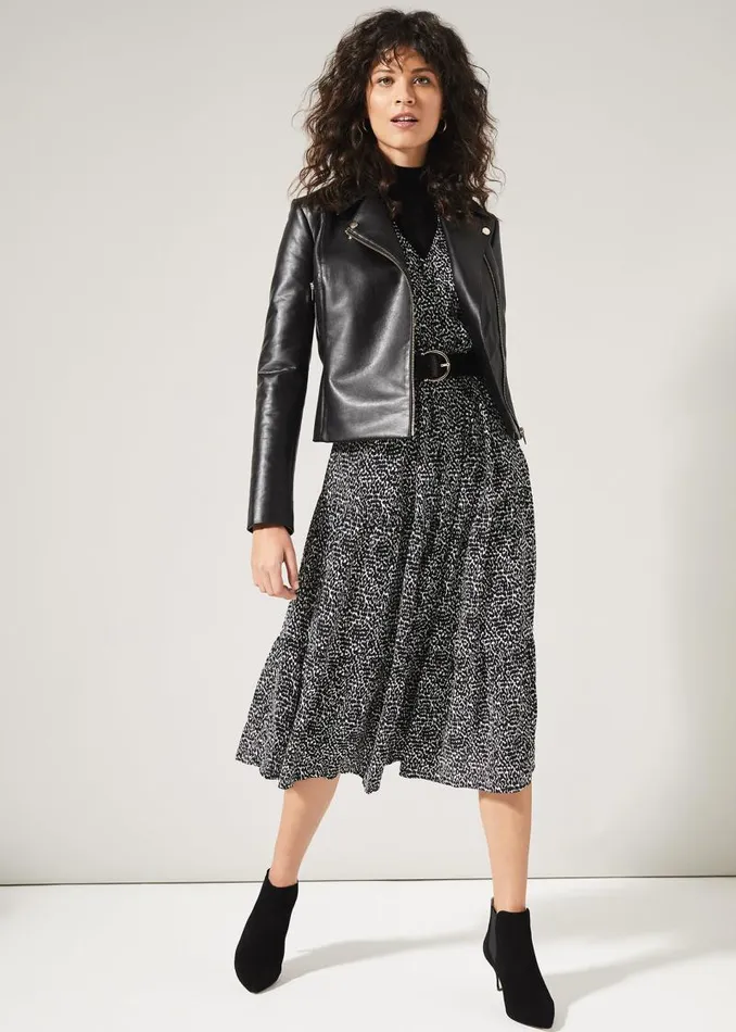 Penele Print Midi Dress Blackivory Women Phase Eight Dresses